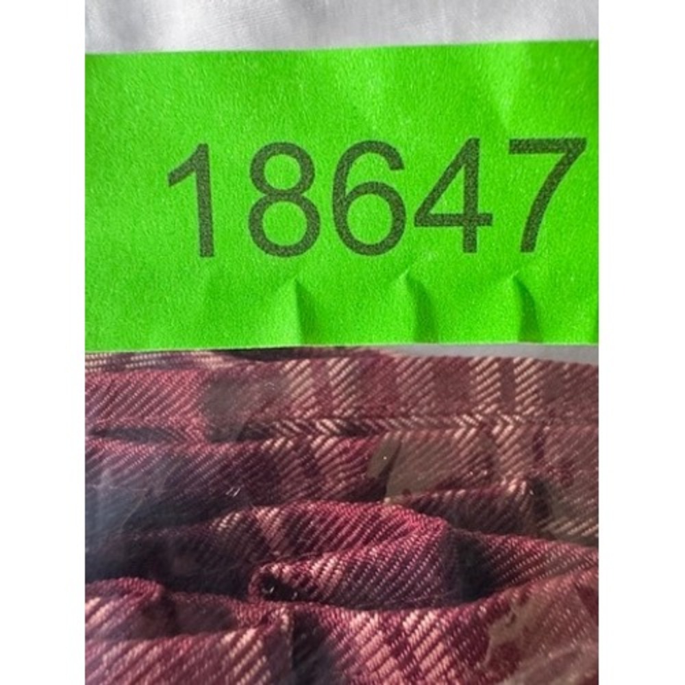 SHEIN Plaid Pleated Mini Skirt Small Burgundy Academic Preppy Schoolgirl Skater - Picture 11 of 11